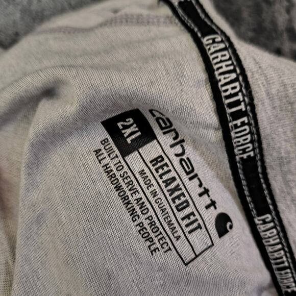 Carhartt Force Relaxed Fit Gray 2XL - Picture 6 of 7